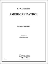 AMERICAN PATROL MARCH BRASS QUINTET P.O.D. cover